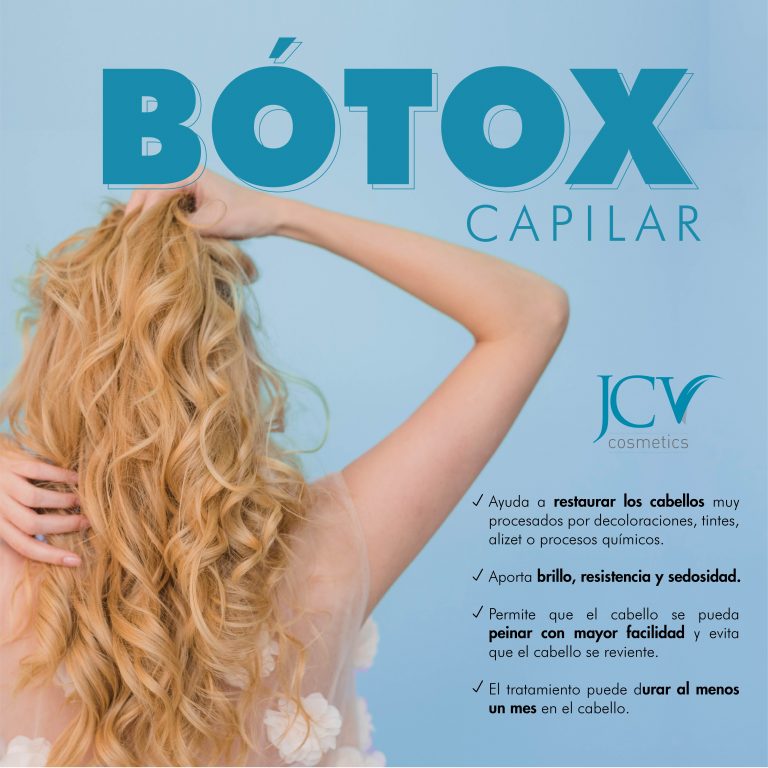 JCV Cosmetics — diseño Botox capilar